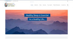 Desktop Screenshot of nwsleephealth.com